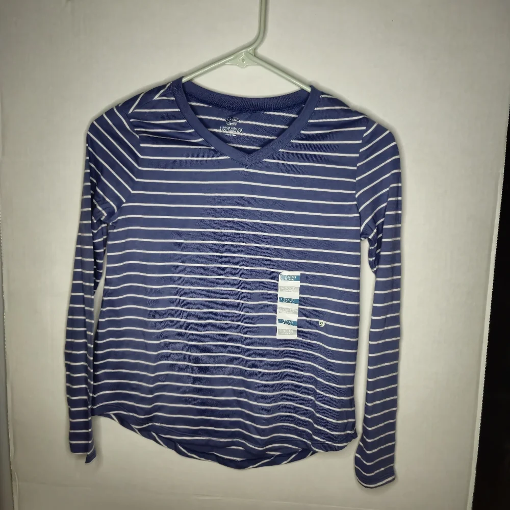 OLD‎ NAVY BRAND GIRLS STIPED SHIRT SIZE L 10/12